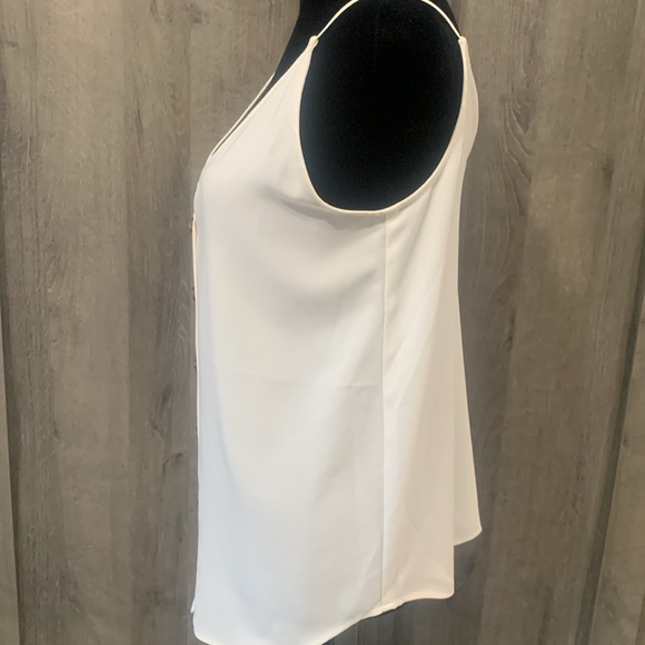 Ann Taylor Loft Outlet Spaghetti Strap Sheer Tank To With Front Buttons Size XS - Picture 8 of 10